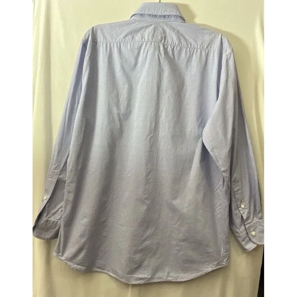 Spier & Mackay Handmade Contemporary Fit Shirt 16‎ 1/2.  33 Blue - Picture 3 of 4